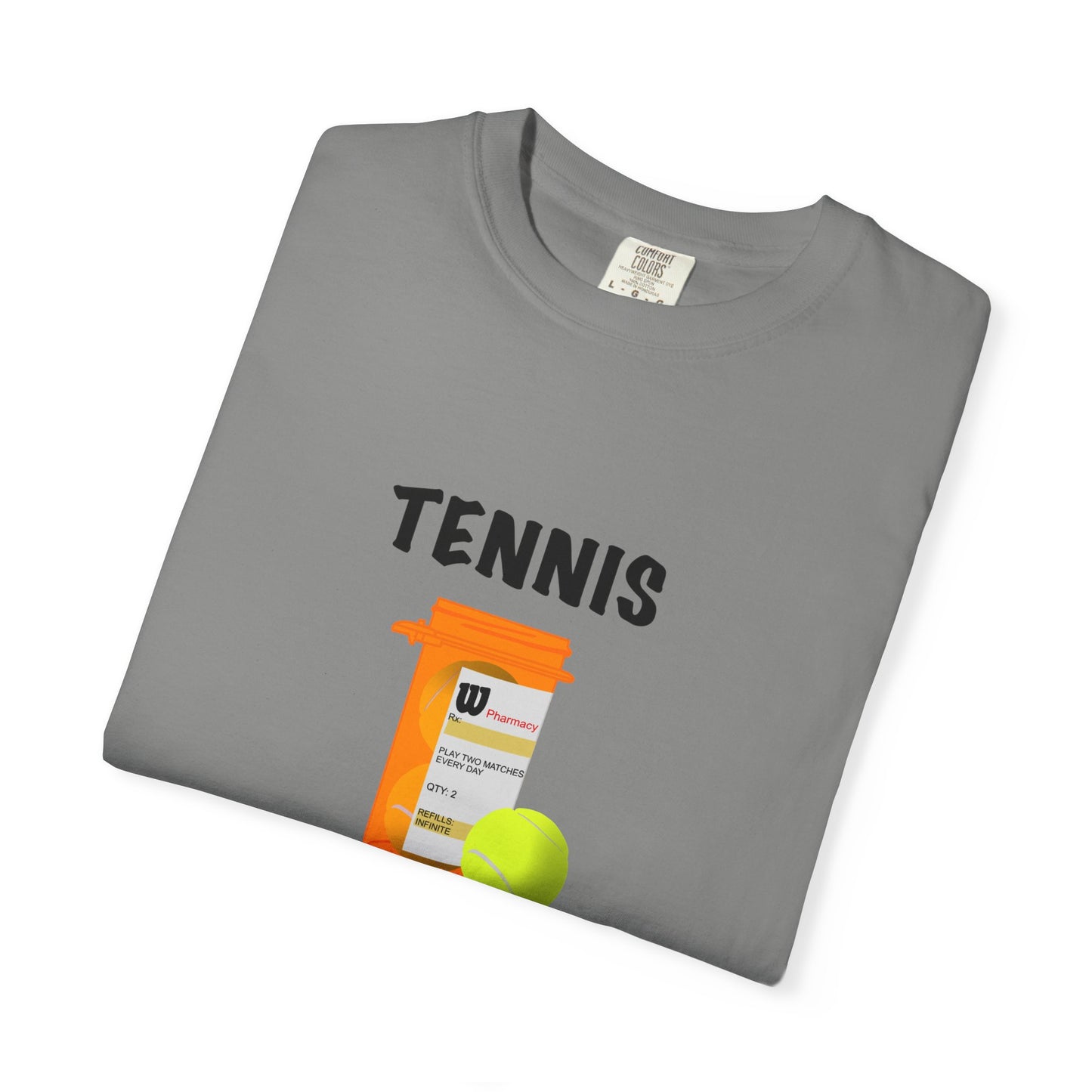 TENNIS MY DRUG OF CHOICE