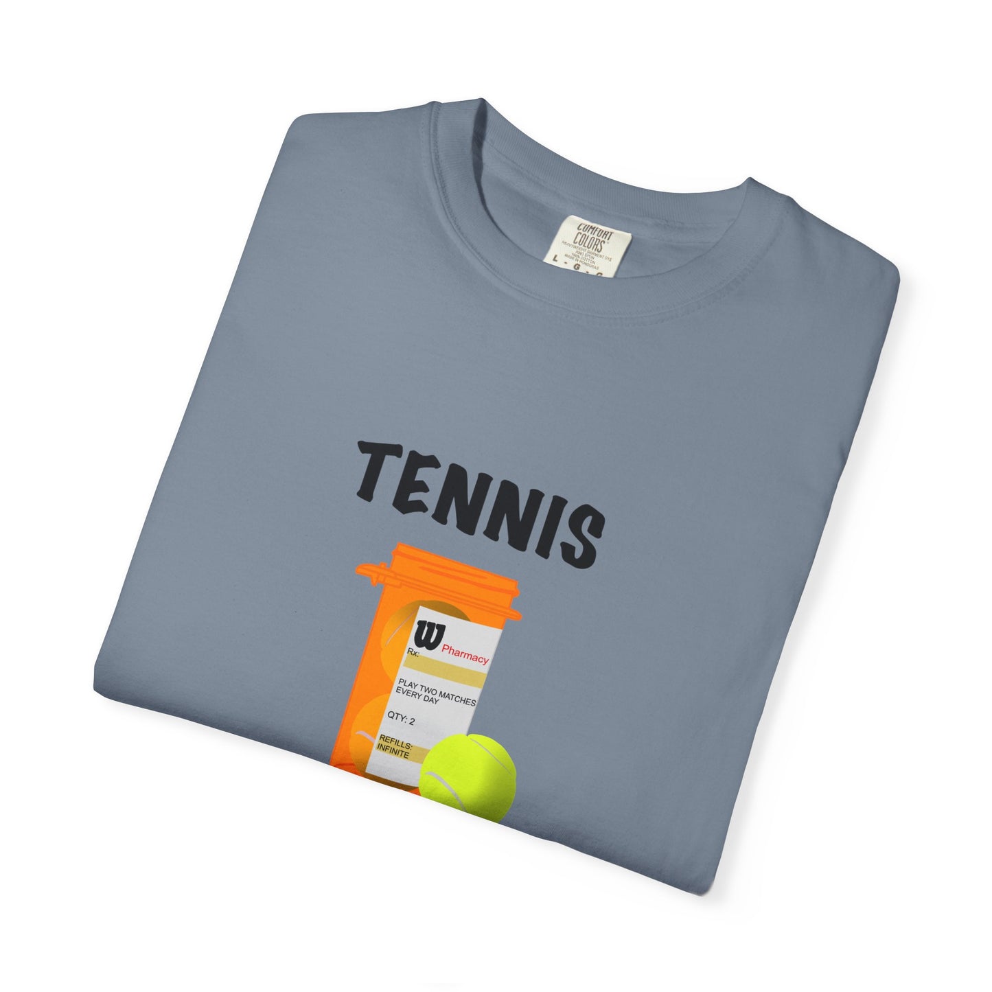 TENNIS MY DRUG OF CHOICE