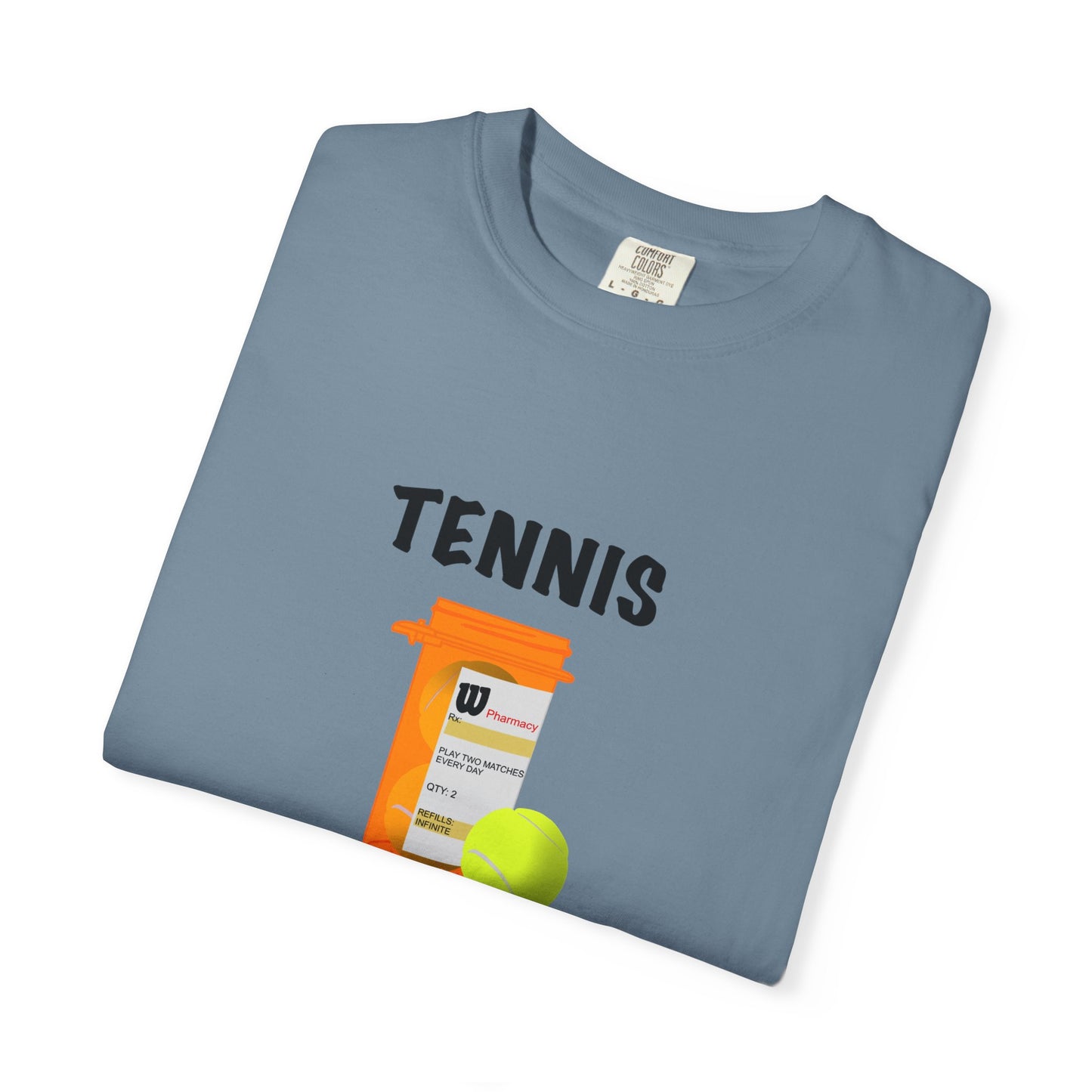 TENNIS MY DRUG OF CHOICE