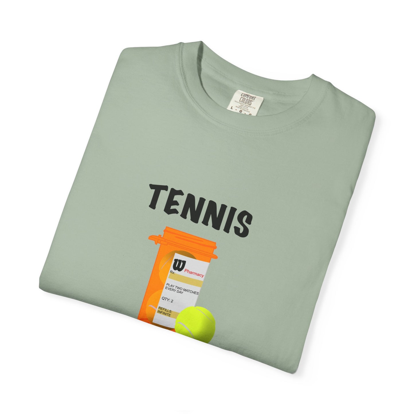 TENNIS MY DRUG OF CHOICE